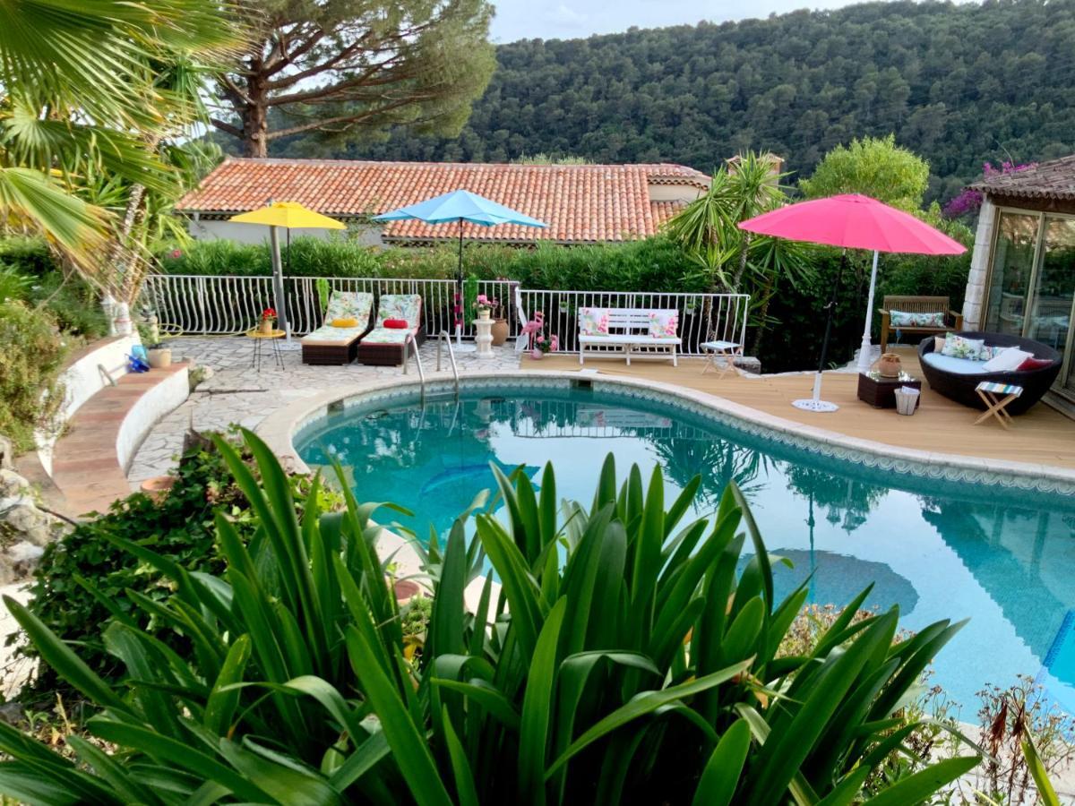 Suite Romantique Et Chambre Baroque A St Paul De Vence Exterior photo